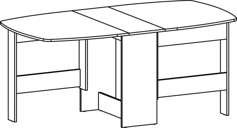 Стол-книжка 1-65 ТМ1 Слива_2