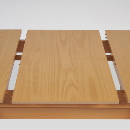 Стол раскладной Ricco (Рикко) основание бук, столешница мдф, 80x120+40*75см, Натуральный_4