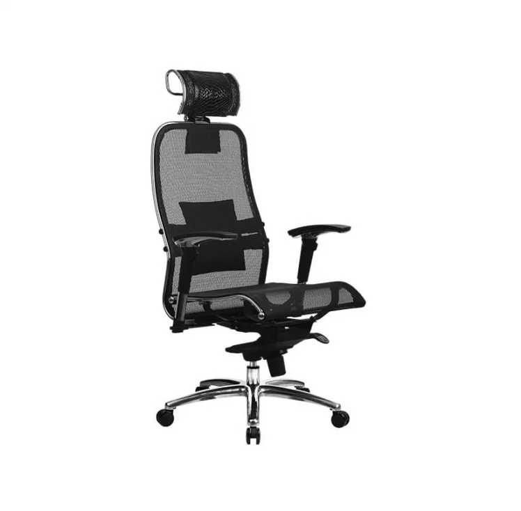 Кресло руководителя SAMURAI S-3.02  Python Edition Черный_0