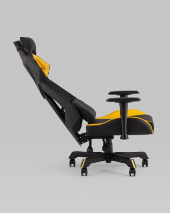 Геймерское кресло TopChairs Рэтчэт Желтый_11