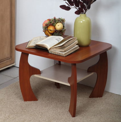 Стол журнальный Маджеста - 5 Ясень Шимо темный/Ясень Шимо светлый_0