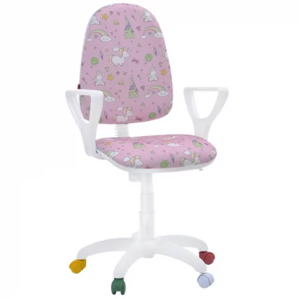 Кресло Престиж KIDS Белый каркас Пчелки_0