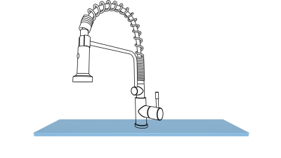 Подставка под кран Kit Kraken WING-GREEK ПодставкаПодКранWING-GULFBLU_0