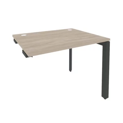 Стол-приставка на П-образном м/к к опорным элементам ONIX O.MP-SPR-1.8 Дуб Аттик/Антрацит_0