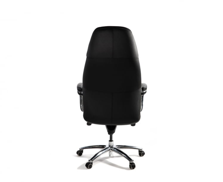 Кресло руководителя PORSCHE кожа Черный_4
