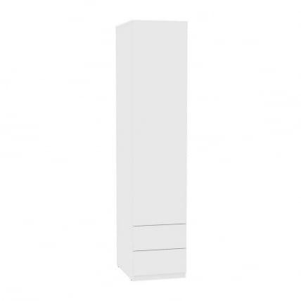 Шкаф распашный Риал(Х15)198х45х45ПУСХтоОПЕН(Белый) / Риал(H15)198х45х45PUSHtoOPEN(Белый)_0