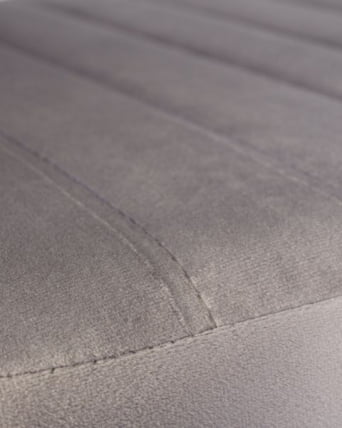 Стул барный DOBRIN CHARLY GOLD (серый велюр (MJ9-75)) 2 шт_7