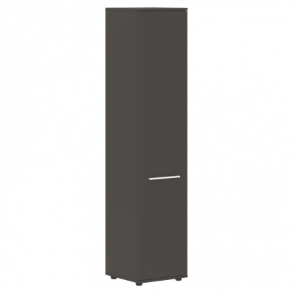 Шкаф-колонка с глухой дверью EDIS EHCS 42.1 Мокко Белый Мокко_0