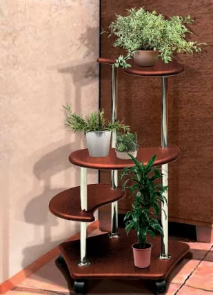 Подставка под цветы В-4 (Итальянский орех)_0