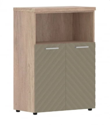 Шкаф с глухими малыми дверьми и топом Torr LUX TLMC 85.3 Дуб Каньон Капучино_0