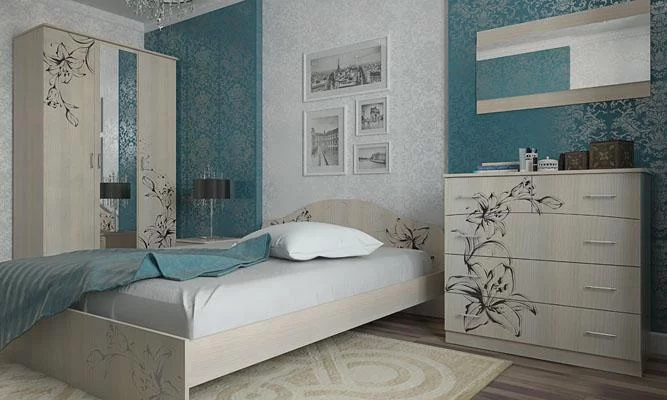 Спальня Цветы