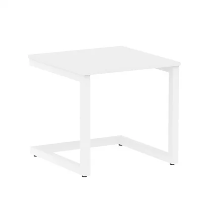 Журнальный стол HOME OFFICE VR.SP-2-58.G Белый Бриллиант/Белый металл_0