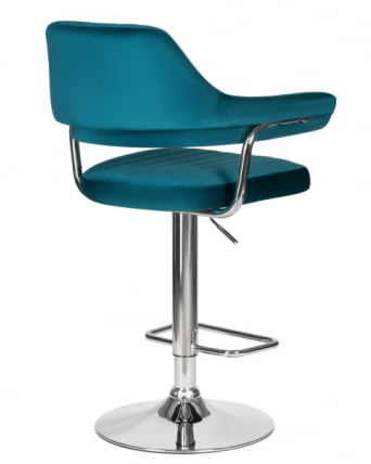 Стул барный DOBRIN CHARLY (морской волны велюр (MJ9-99)) 2 шт_4