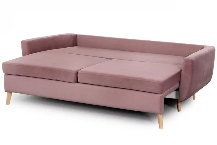 Диван-кровать Калгари-2 Стандарт Альба роза/Твинкли розовый_5