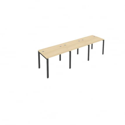 Рабочая станция на 3 раб.места Metal System Б.СМ-3.1 Акация/Антрацит_0