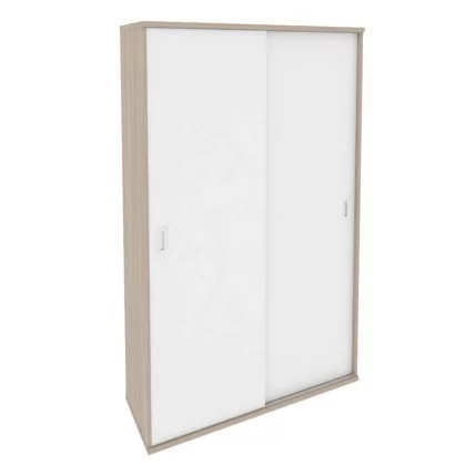 Шкаф-купе с полками ONIX O.SHK-1.1 Дуб Аттик/Белый_0