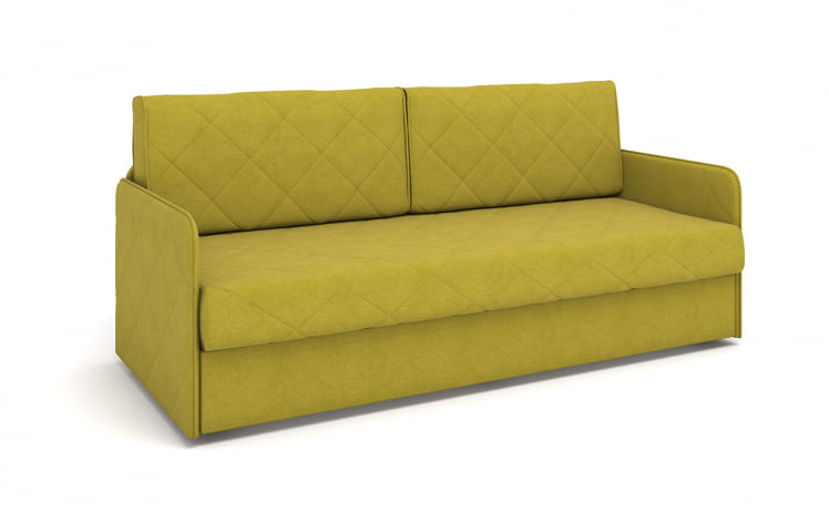Диван Соло Uno ткань Lounge 26 (920*1990*910) Желтый, 2124312/53573/7_0