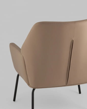 Кресло Харви экокожа Капучино_2
