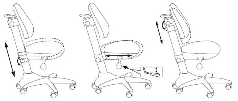 Кресло детское Бюрократ KD-2 PK/HEARTS-PK Розовый сердца_7