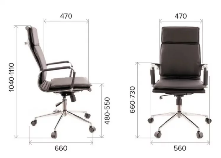 Кресло руководителя Nerey T экокожа Бежевый_3