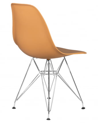 Стул обеденный DOBRIN DSR ножки хром Персиковый NX-Y-06_3