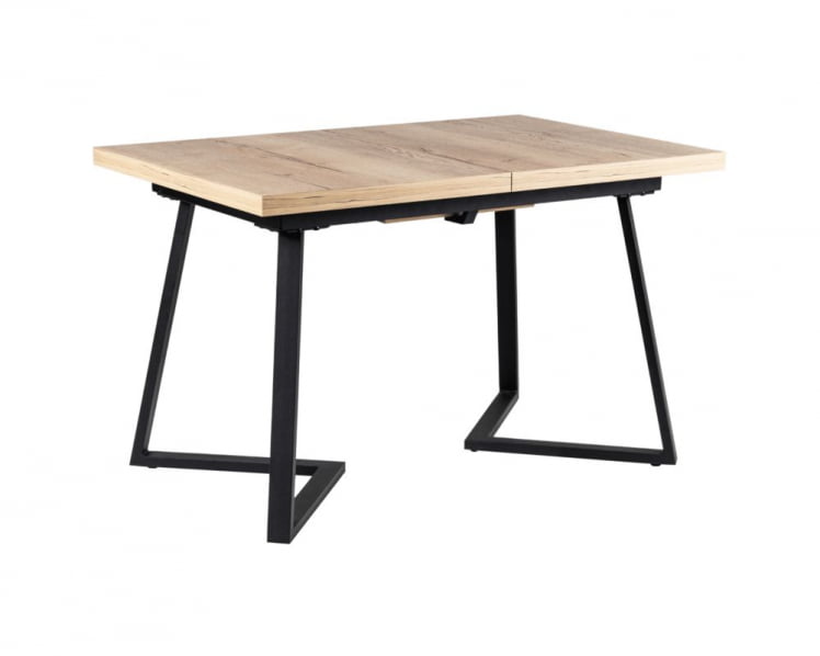 Стол Роналдо раздвиж. 120-160 Галифакс Натур/Бабочка_0