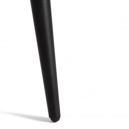 Стол URANUS ЛДСП/металл, 90x90x77 см, Белый/Черный_4