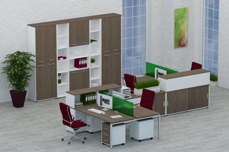 Мебель для персонала Deka №1 Дуб Верцаска_0