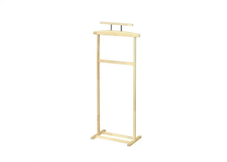 Вешалка напольная массив Красный орех_0