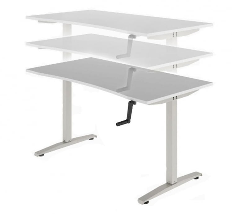 Стол рабочий XTUP 147 Дуб Сонома_1