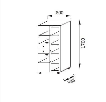 Шкаф многоцелевой ПМ-3 Юниор-6_8