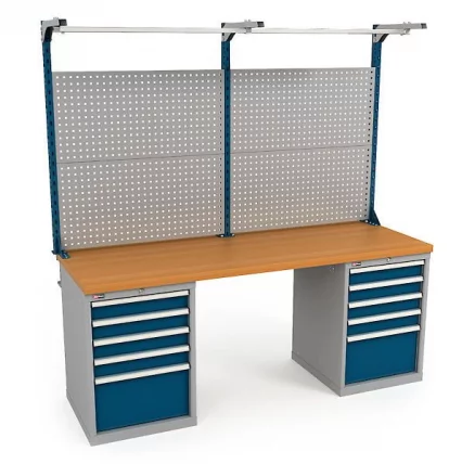 Верстак ВС-200-09 Бук + Экран ВС-200-Э4_0