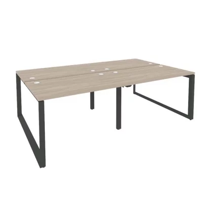 Рабочая станция на О-образном м/к ONIX O.MO-D.RS-4.2.7 Дуб Аттик/Антрацит_0