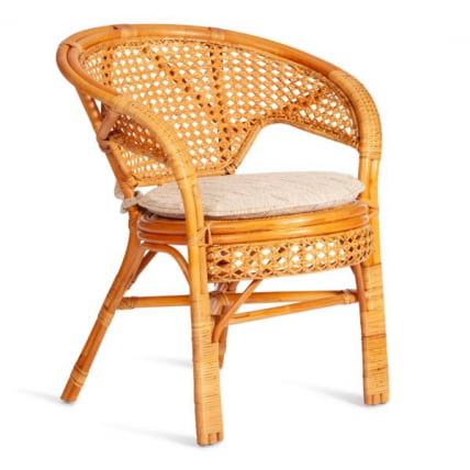 Кресло PELANGI 02/15 B /с подушкой/ Мед_0