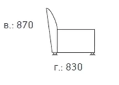 Кресло Европа ИК P2 euroline 9100 (Черный)_1