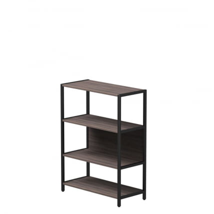 Стеллаж металлический средний Everprof EVO 254Н010 Дуб Пасадена Черный_0