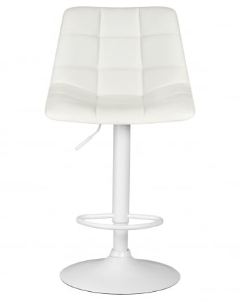 Стул барный DOBRIN TAILOR WHITE (белый PU) 2 шт_6