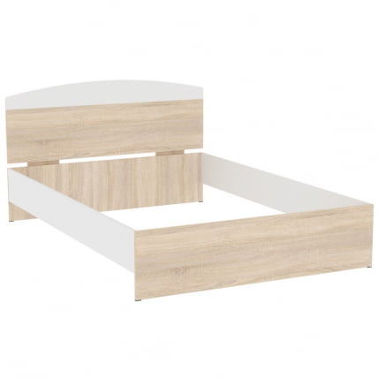 Кровать Алиса(L23)1447х903х2063(ДСС-Белый)_0