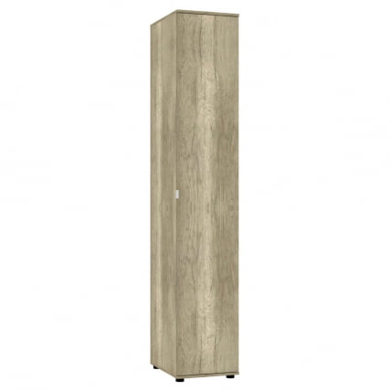 Шкаф распашный Алиса(H1)2230х400х540сторцевойручкой(ДКМ)_0