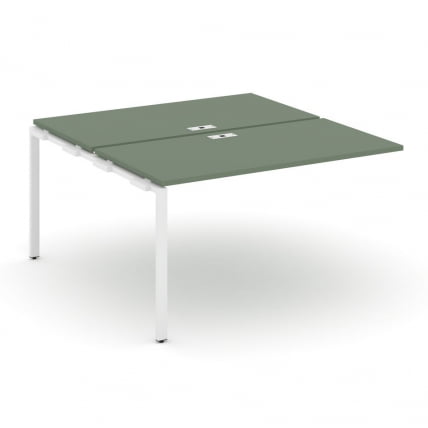 Двойной наборный элемент рабочей станции CONCEPT CN.DNRS-004 Кобо Белый_0