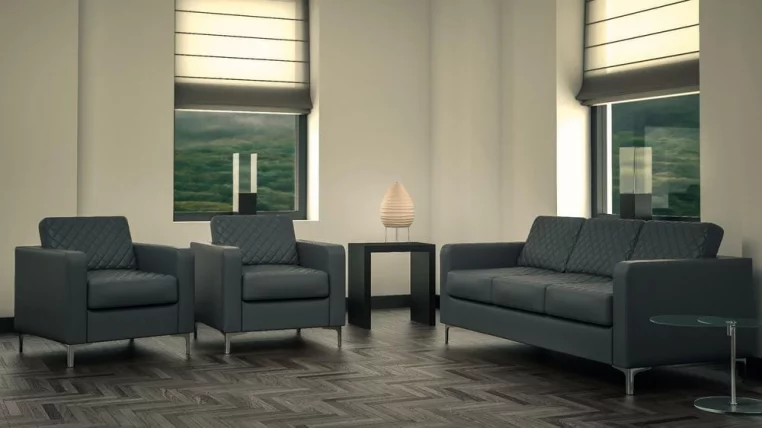 Диван трехместный Актив (3Д) EUROLINE-9100_2