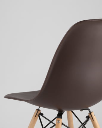 Стул Eames DSW Коричневый_6
