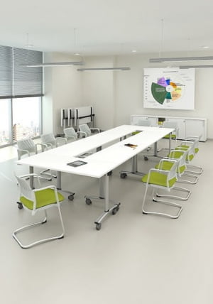 Стол складной Connect 120х60х72.5см Светлый дуб_6