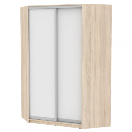 Шкаф-купе ЙА-230х1400-718-2(ДСС-Белый-Д6Д6) / YA-230х1400-718-2(ДСС-Белый-D6D6)_0