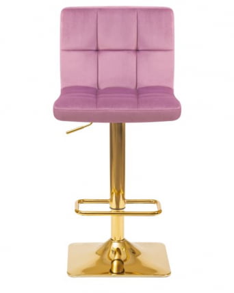 Стул барный DOBRIN GOLDIE (пудрово-сиреневый велюр (MJ9-52)) 2 шт_6