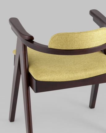 Стул обеденный OLAV 2 шт. Оливковый_3