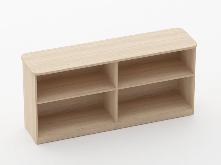 Тумба приставная к столу Glassy 3.18.104 Бук светлый_0