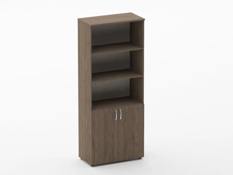 Шкаф высокий полуоткрытый Glassy 6.19.121 Дуб Верцаска_0