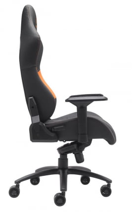 Кресло геймерское Everprof Jaguar Экокожа Оранжевый_1