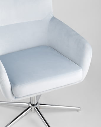 Кресло регулируемое Артис Светло-голубой_7